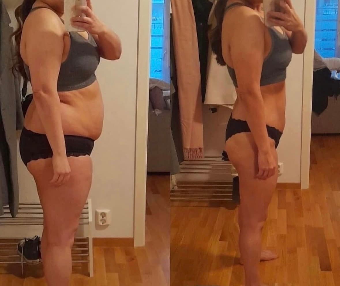 Hanna, före och efter