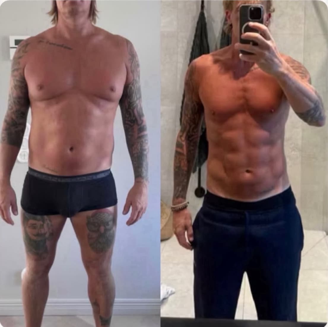 Linus, före och efter